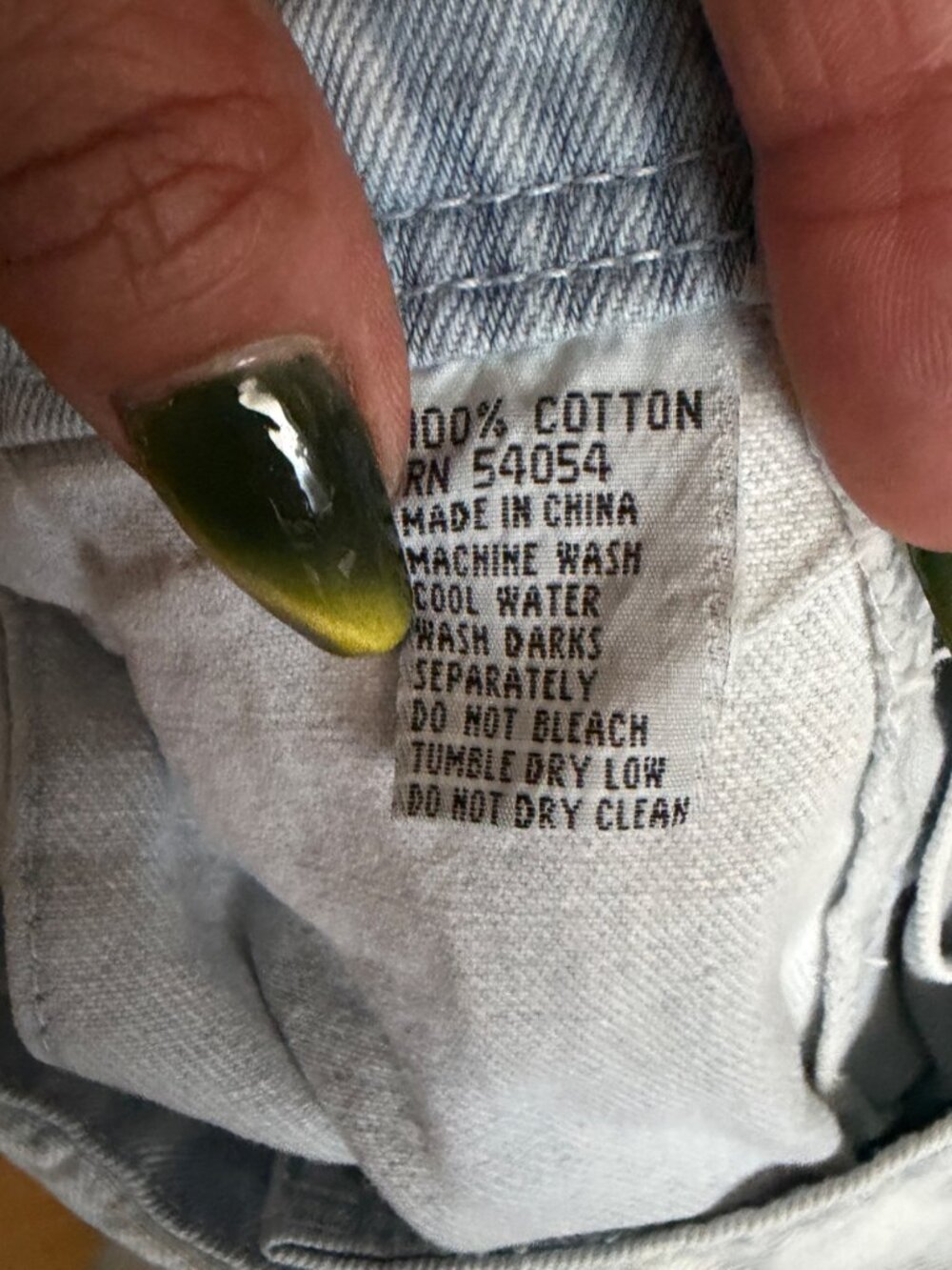 Vintage Bugle Boy Light Wash Denim Overalls With Adjustable Straps & Multiple Ut - Picture 8 of 10